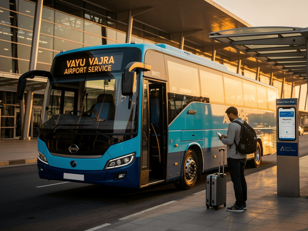 Vayu Vajra Booking: Reserve Bangalore Airport Bus Seats Online