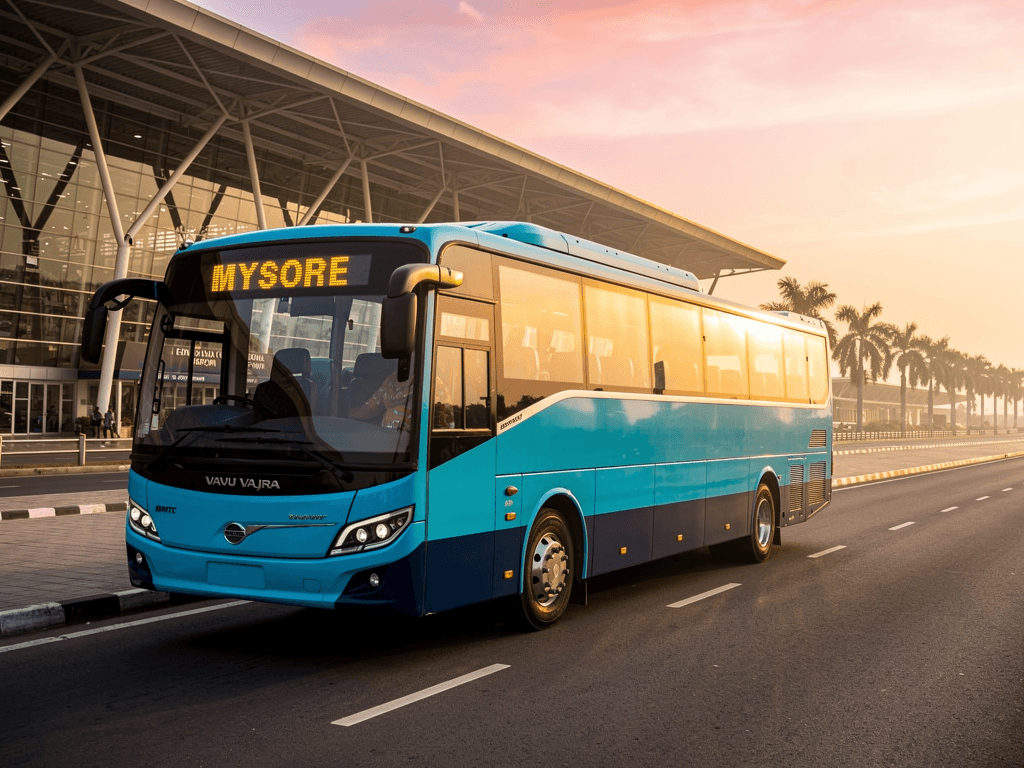 Travel from BLR Airport to Mysore by Bus in 2026