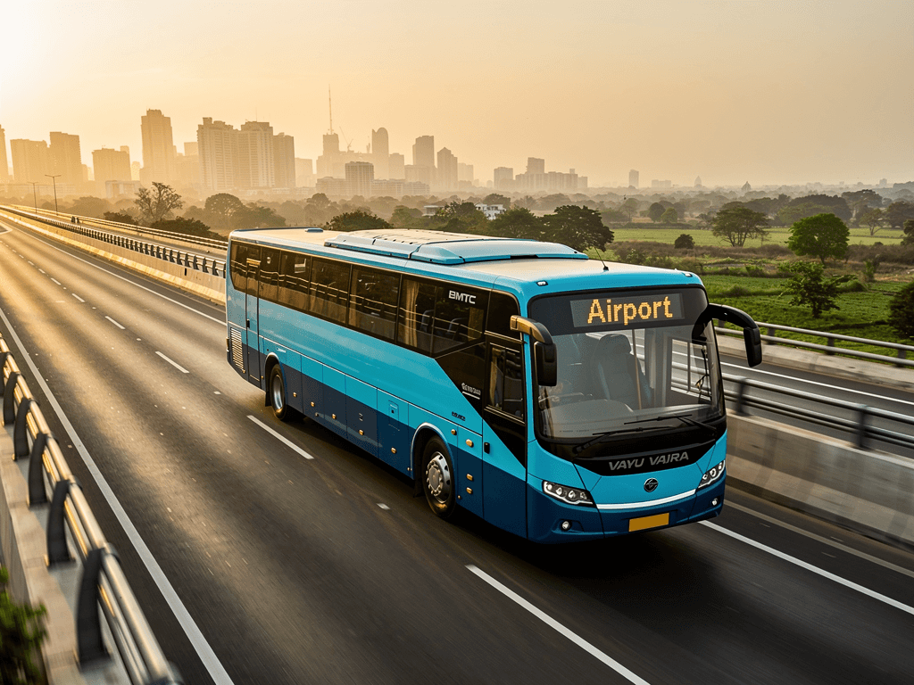 Bangalore's Peripheral Ring Road: Faster Airport Bus Routes