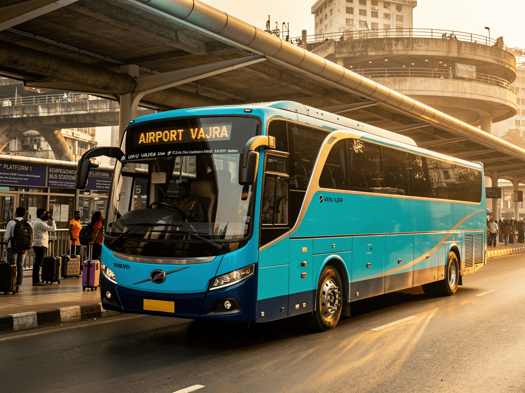 Kempegowda Bus Station to Airport: Vayu Vajra Timings & Fares