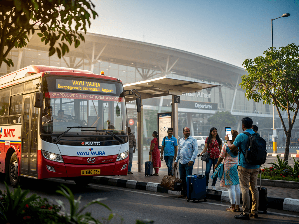 Save on Bangalore Airport Travel with BMTC Vayu Vajra Passes