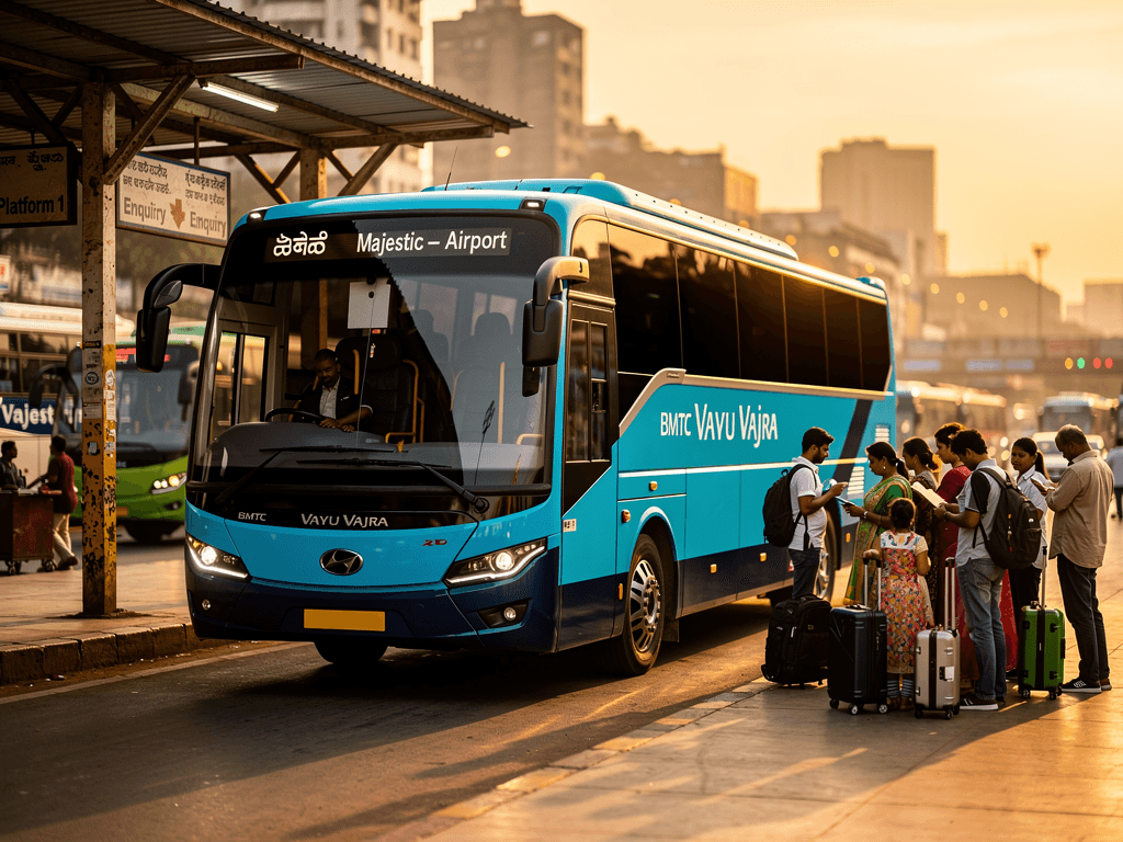 Majestic Bus Stand: Where to Catch Your Vayu Vajra Airport Bus (KIA-9)
